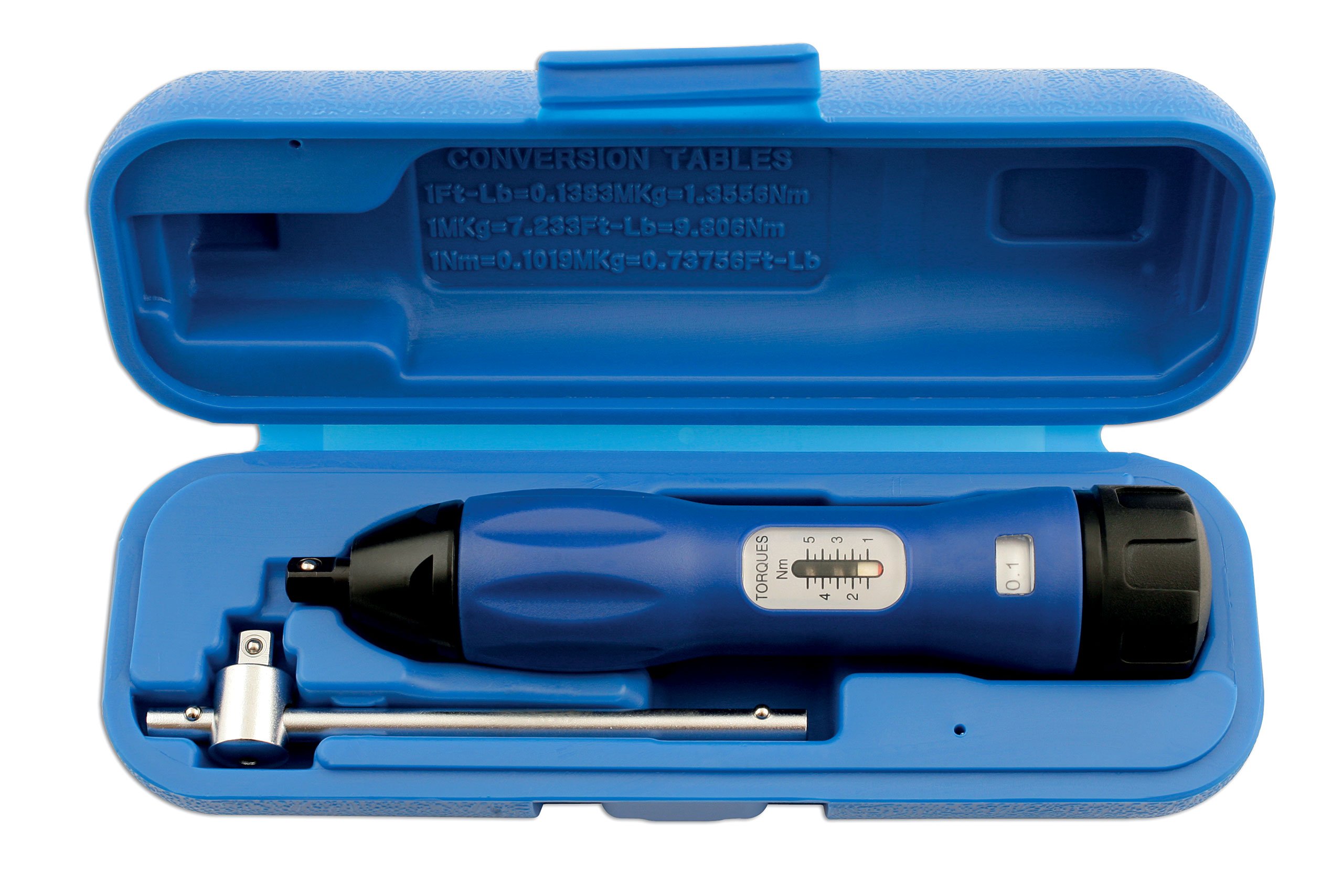 Laser Tools Torque Driver 1/4""D 1 - 5Nm 5490