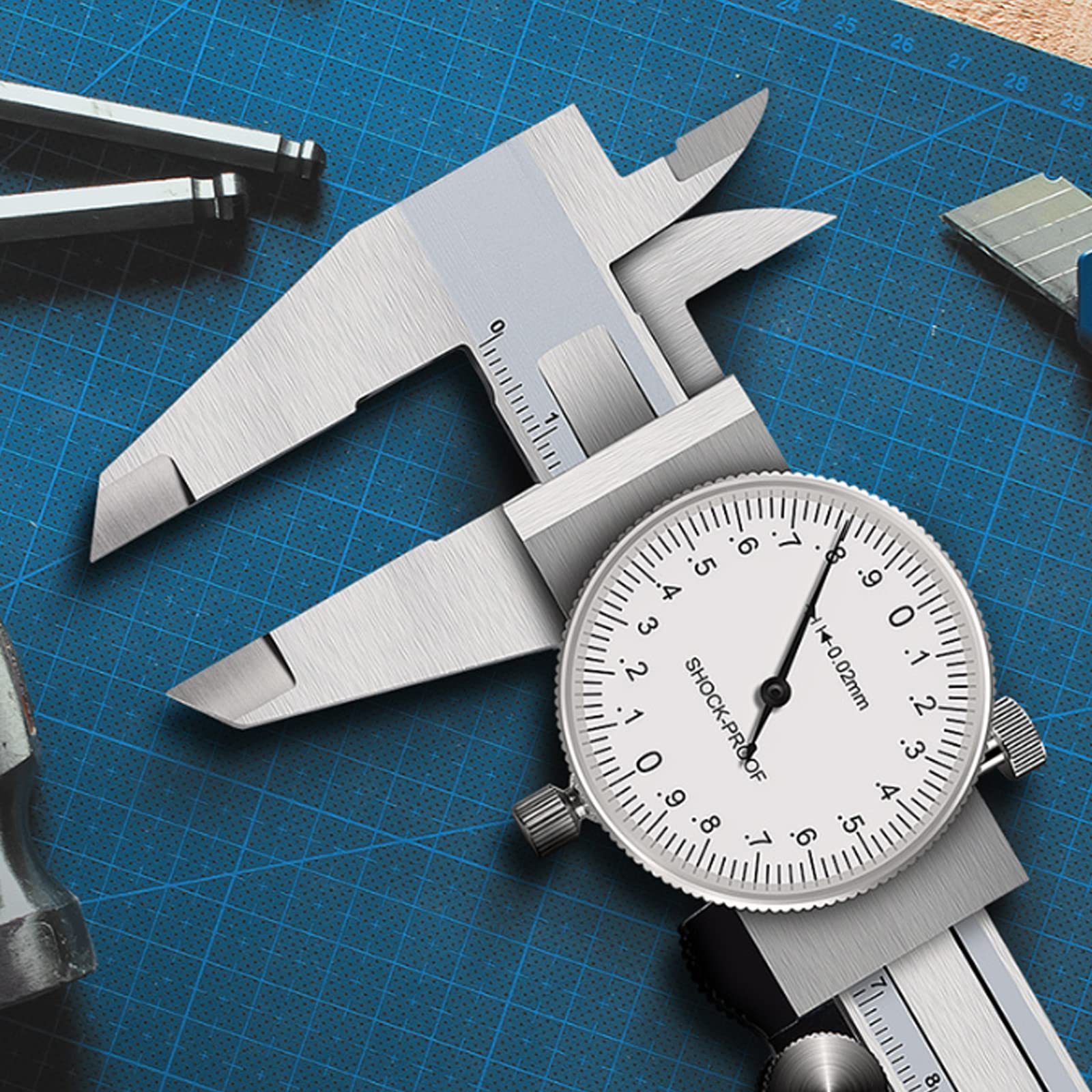 Starrett R120A-6 Calibro Per Quadrante, In Acciaio Inox, Quadrante - Foto 4