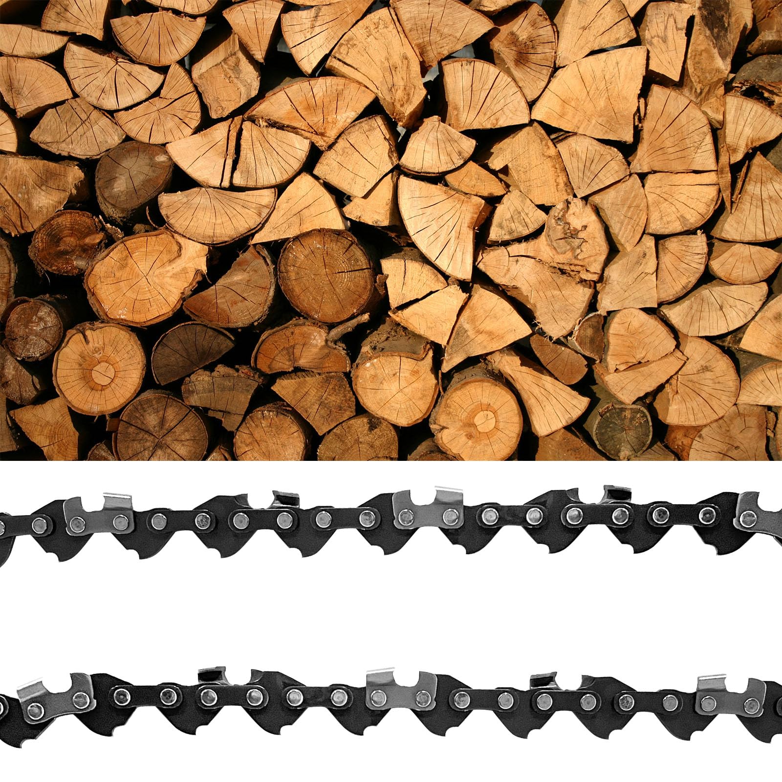 3 x Sägekette Kompatibel für Stihl GTA 26, Kettensäge Kette Kompatibel mit Stihl 36700000028
