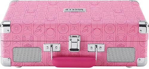 Miniatura 8 de Crosley x Wicked for Good Cruiser Plus - Tocadiscos de vinilo vintage de 3 velocidades con Bluetooth y salida con altavoces integrados, edición