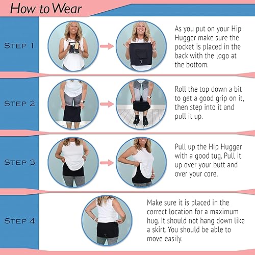 Miniatura 7 de Alki Active Banda de compresión para aliviar el dolor de cadera para mujeres, para nervio ciático, tensión flexora de cadera, desgarro de labrum,