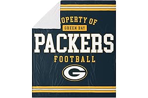 Snuggle up with the NFL Unisex-Adult NFL Plush Throw