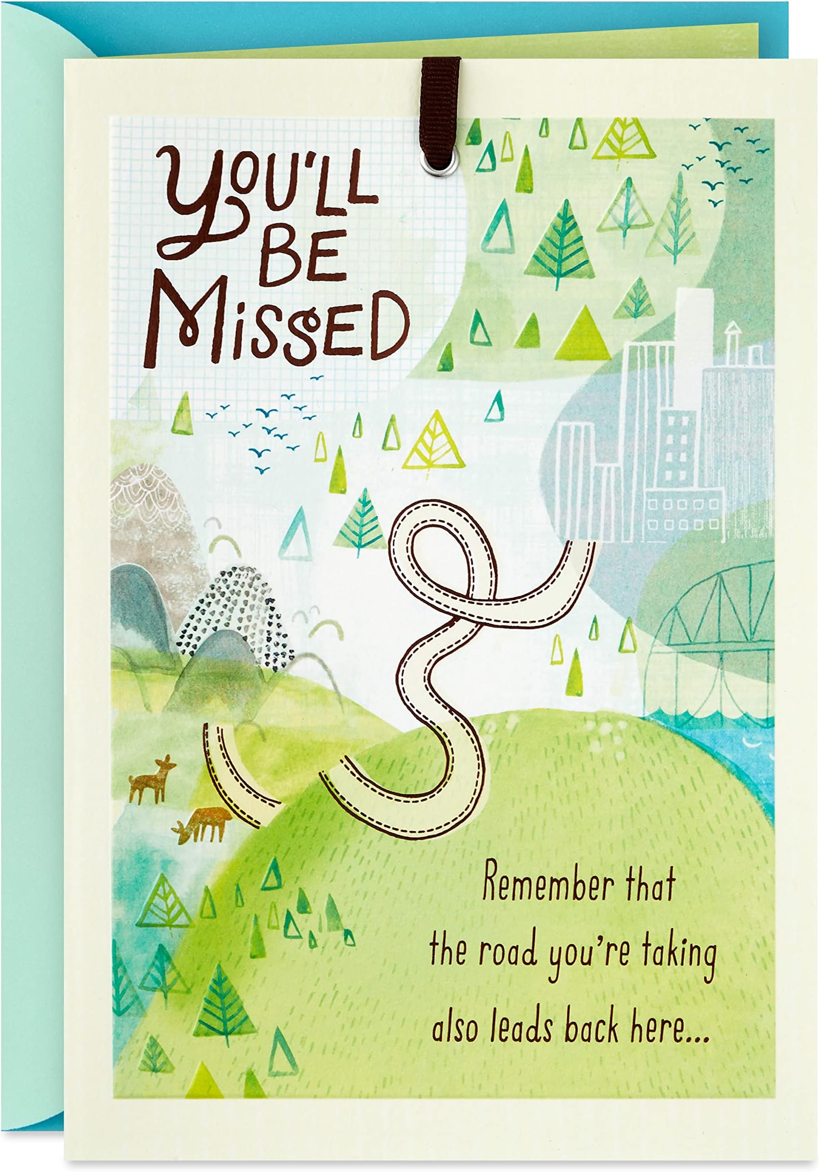 Hallmark Farewell Card, You'll Be Missed (Retirement Card