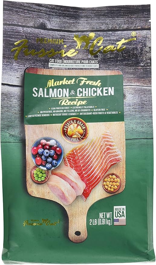 fussie cat salmon