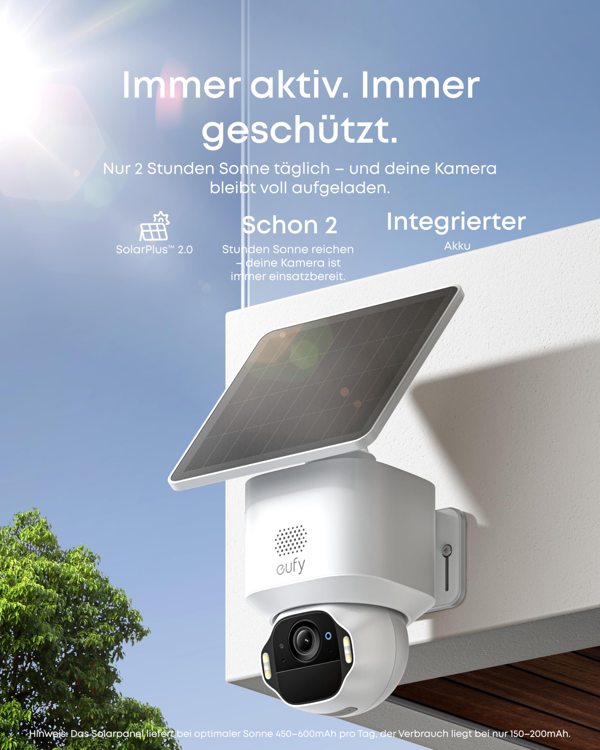 eufy eufyCam Solo, 2 cam kit + homebase, 360° Schwenk, KI