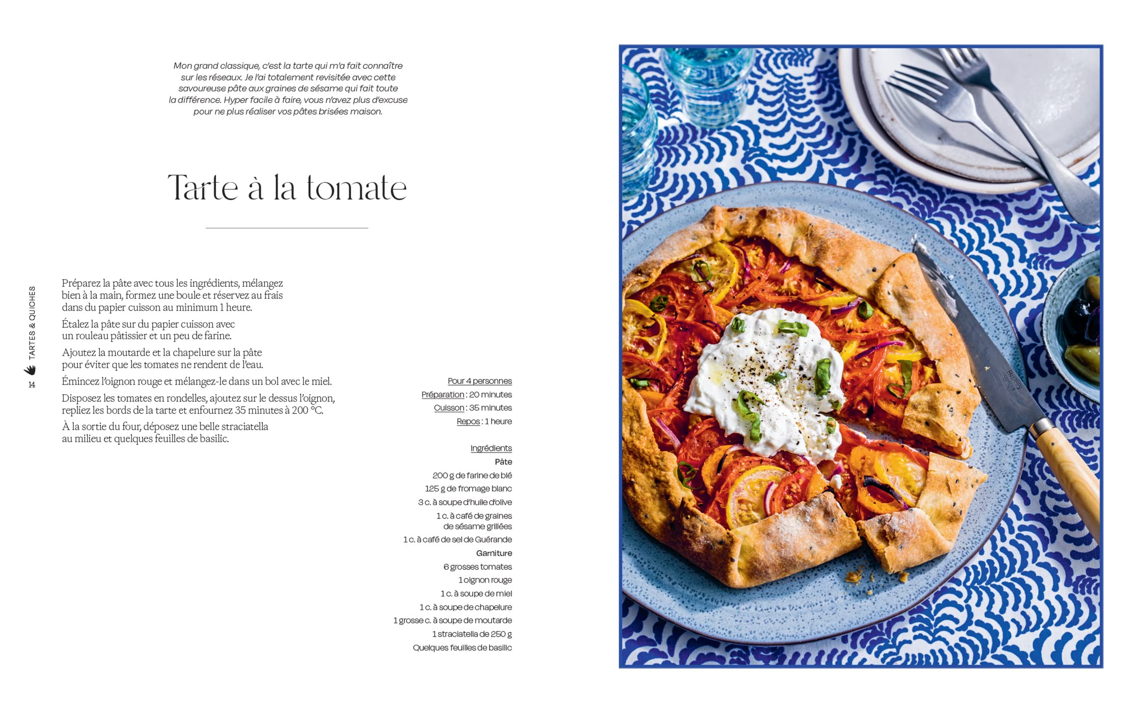 Tomate, feta, huile d'olive & citron: 80 recettes méditerranéennes pour donner à vos assiettes un air d'été: 31653