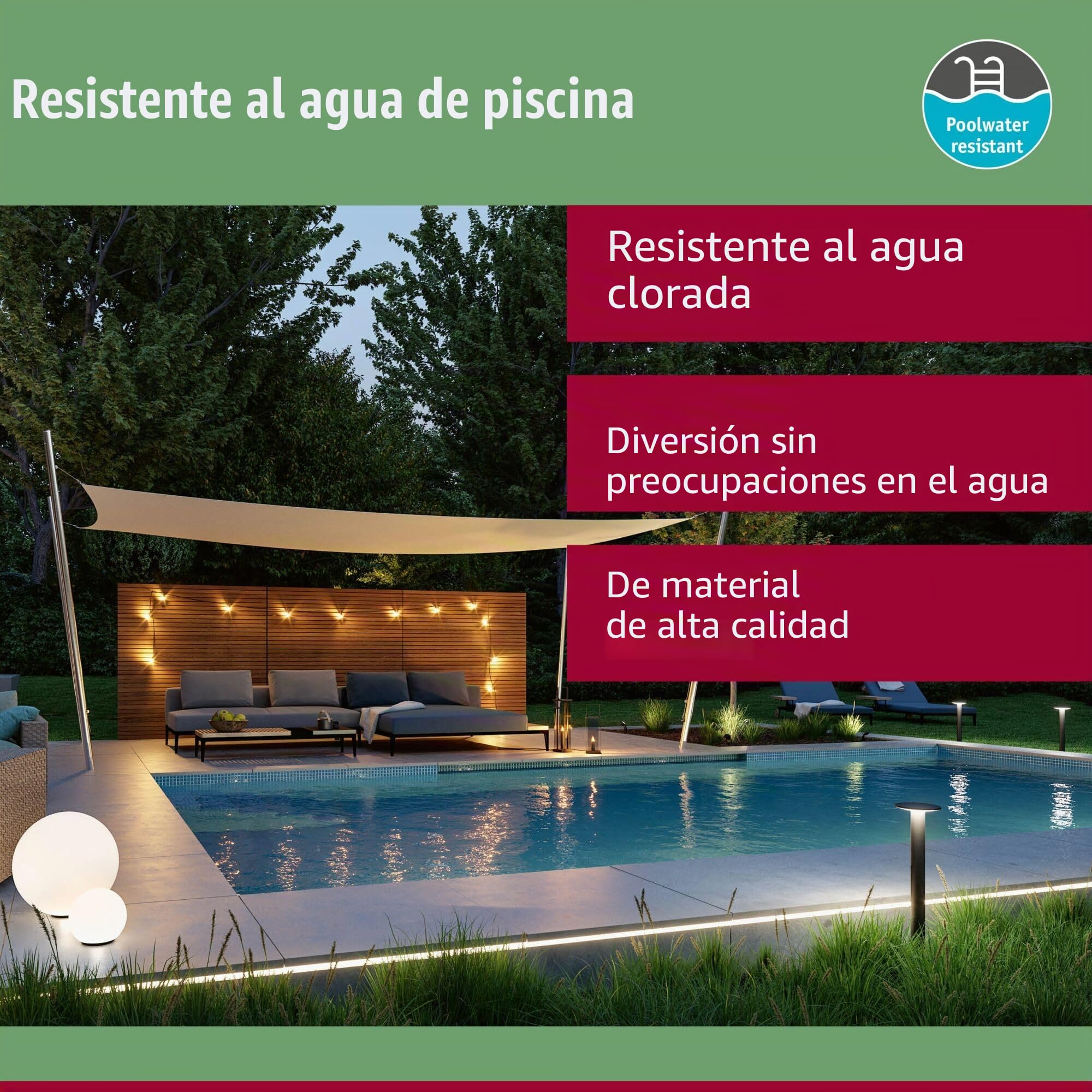 Paulmann 94559 Plug & Shine LED luz exterior Foco para estanque IP68 incl. 1x5 W regulable Blanco cálido Negro Aluminio 3000 K