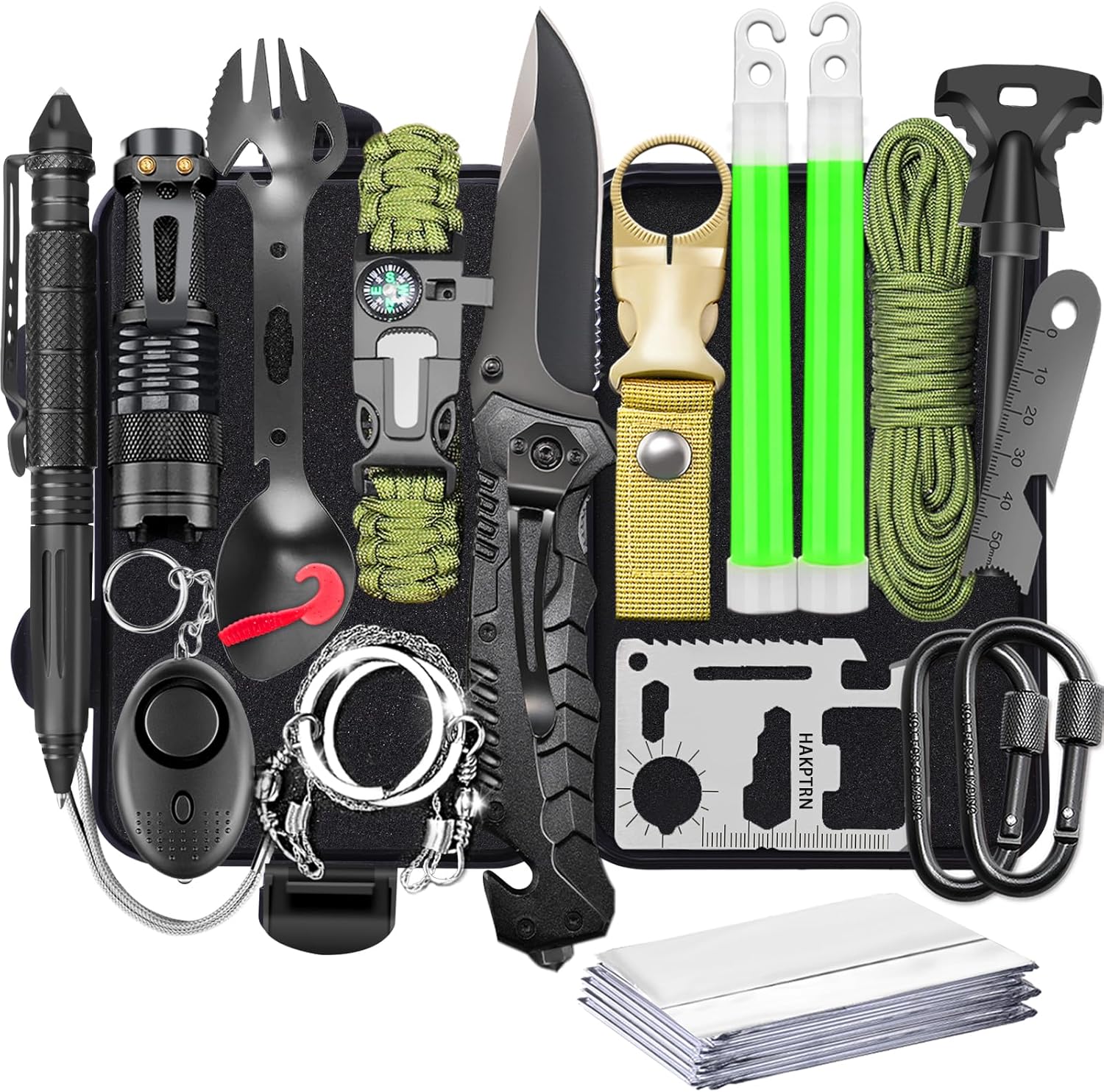 Gifts for Men Dad Him Birthday Christmas Fathers Day, Cool Gadget/Survival Gear and Equipment, Unique Camping Hunting Hiking Outdoor Gear, Gift Idea for Valentines Day Boyfriend Boys Stocking Stuffer