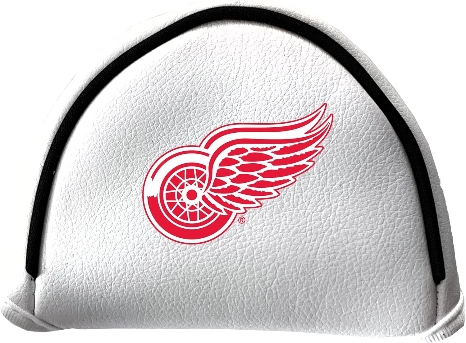 Team Golf NHL Detroit RED Wings Putter Cover - Mallet (White) - Printed Team Golf NHL Putter Cover - Mallet White, Fits Most Mallet Putters, Easily Slips on and Secures with Velcro Closure