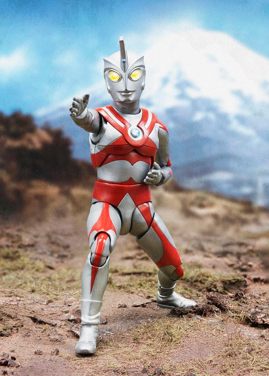 TAMASHII NATIONS, Ultraman A, Ultraman Ace (ripubblicazione), miniatura Bandai Spirits S.H.Figuarts