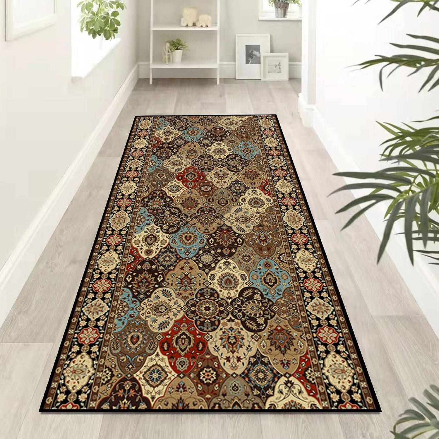 Single tree forest Carpet Runner Dirt Stopper,Kitchen Floor Rug Soft