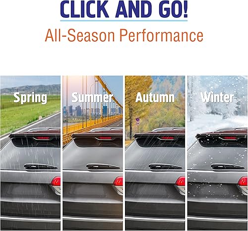 Miniatura 4 de Limpiaparabrisas trasero de 12 pulgadas (12-A), repuesto para Toyota Highlander 19-01 RAV4 12-01 Matrix Venza 14-09 Dodge Durango 22-11 Journey