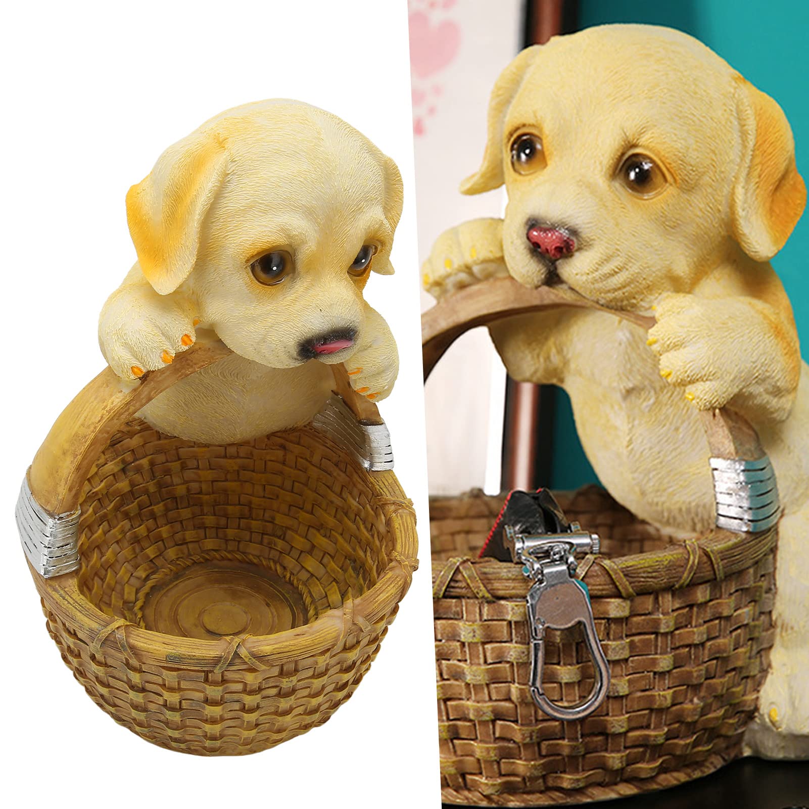 Bandeja para Llaves de Cachorro, Soporte para Joyas de Resina