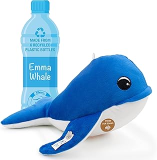 Shore Buddies: Emma The Whale - 12" Plush Toy w/Authentic Animal Sounds, Donation Made w/Purchase, Stuffed Animal for Kids Babies & Toddlers