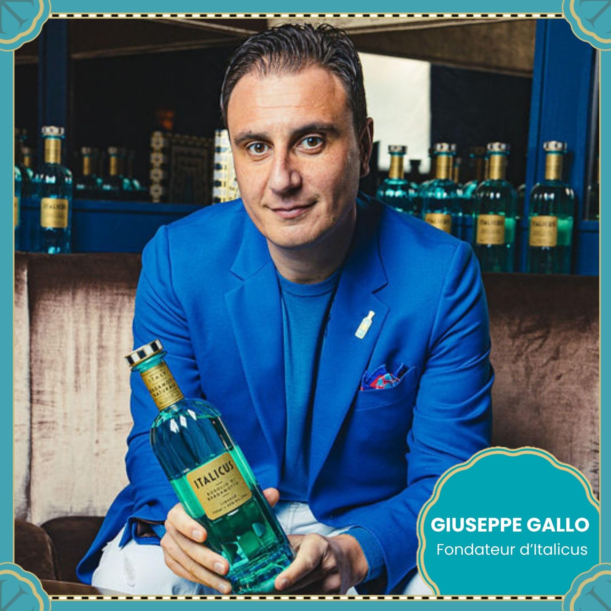 ITALICUS Rosolio di Bergamotte Liqueur - 20%, 70cl