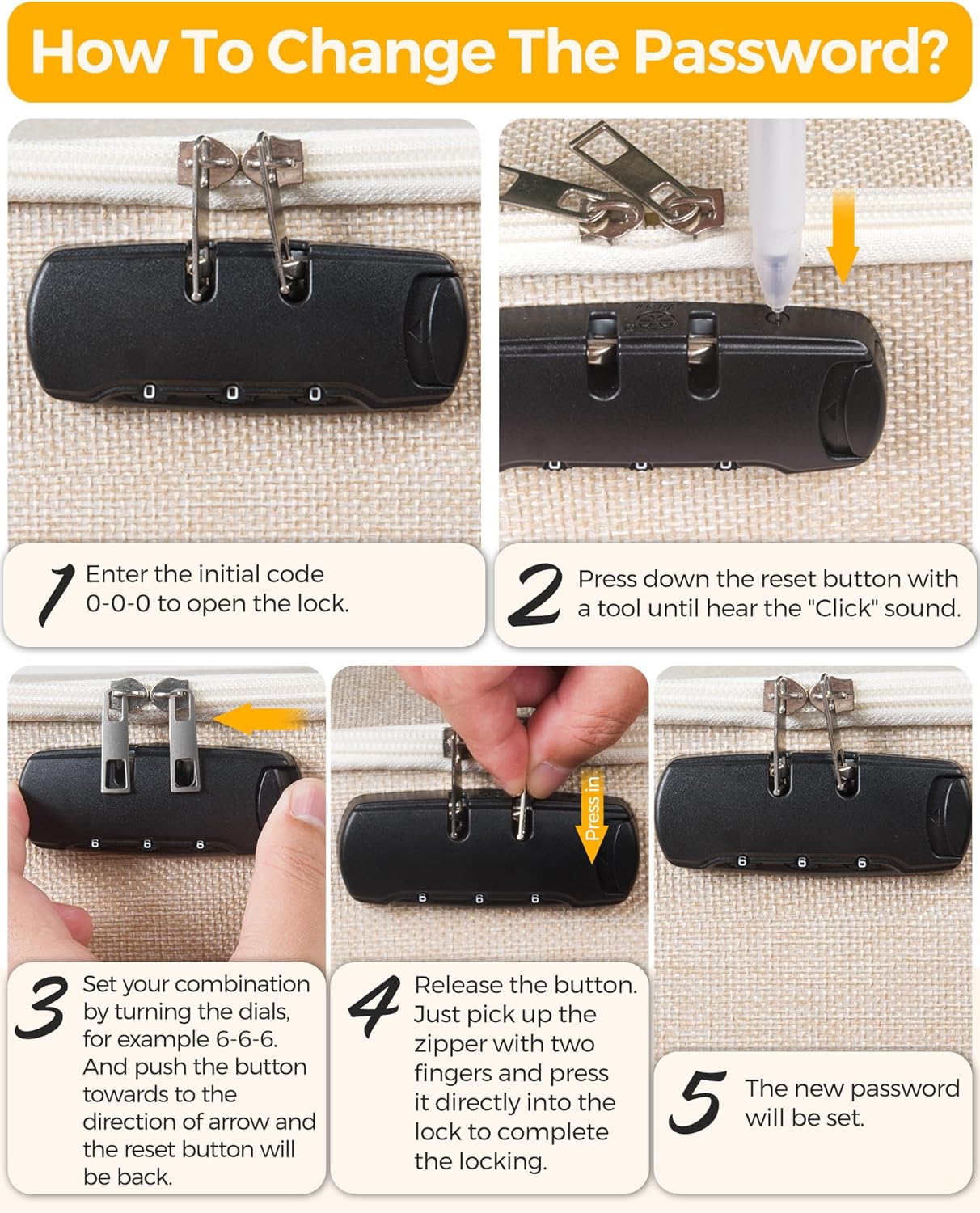 Adult Toy Bag Storage Organizer with Lock, Locking Game Toy Storage Bins, Lockable Box Travel Container Large capacity 15.7 x 11.8 x 7.9 Inches for Men and Women (Beige)