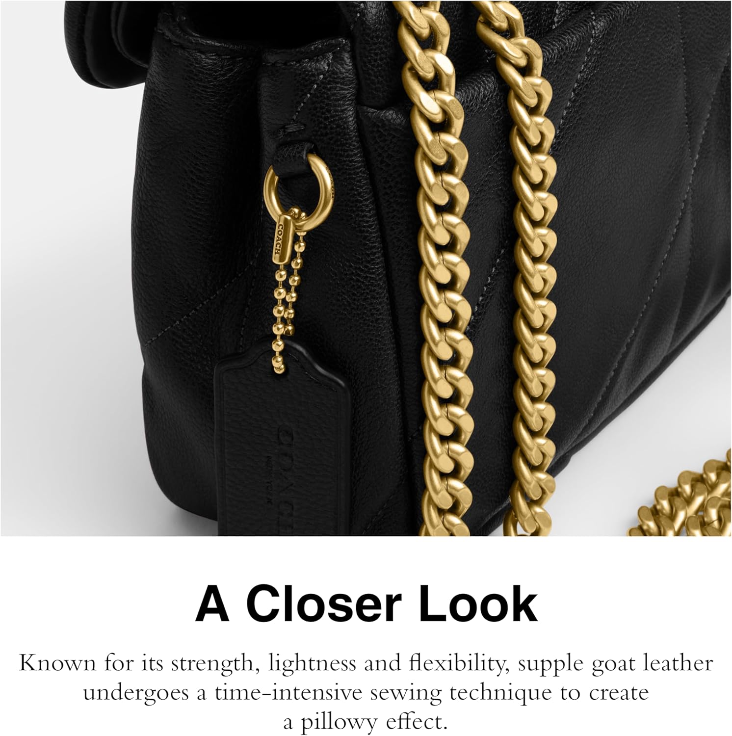 Coach Soft Quilted Tabby Shoulder Bag 26 - Image 5