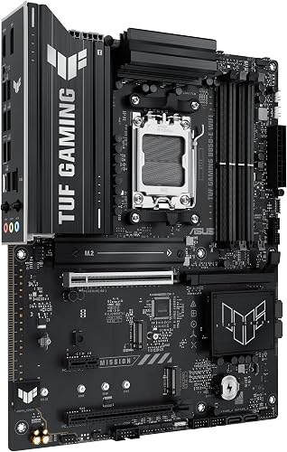 ASUS TUF Gaming B650-E WiFi – Carte mère Gaming AMD Ryzen AM5 ATX (DDR5, 8+2 Phases d'alimentation, PCIe 5.0, M.2, Aura Sync RGB) - 2