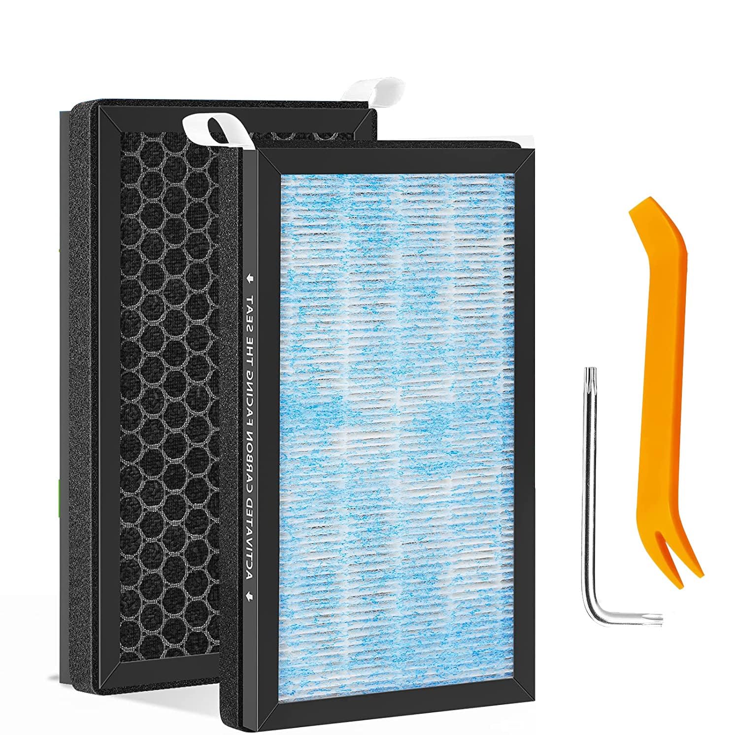 Tesla Model 3 Cabin Air Filter Model Y HEPA Air Intake Replacement 2 Pack with Activated Carbon Tesla Accessories, 2016-2025