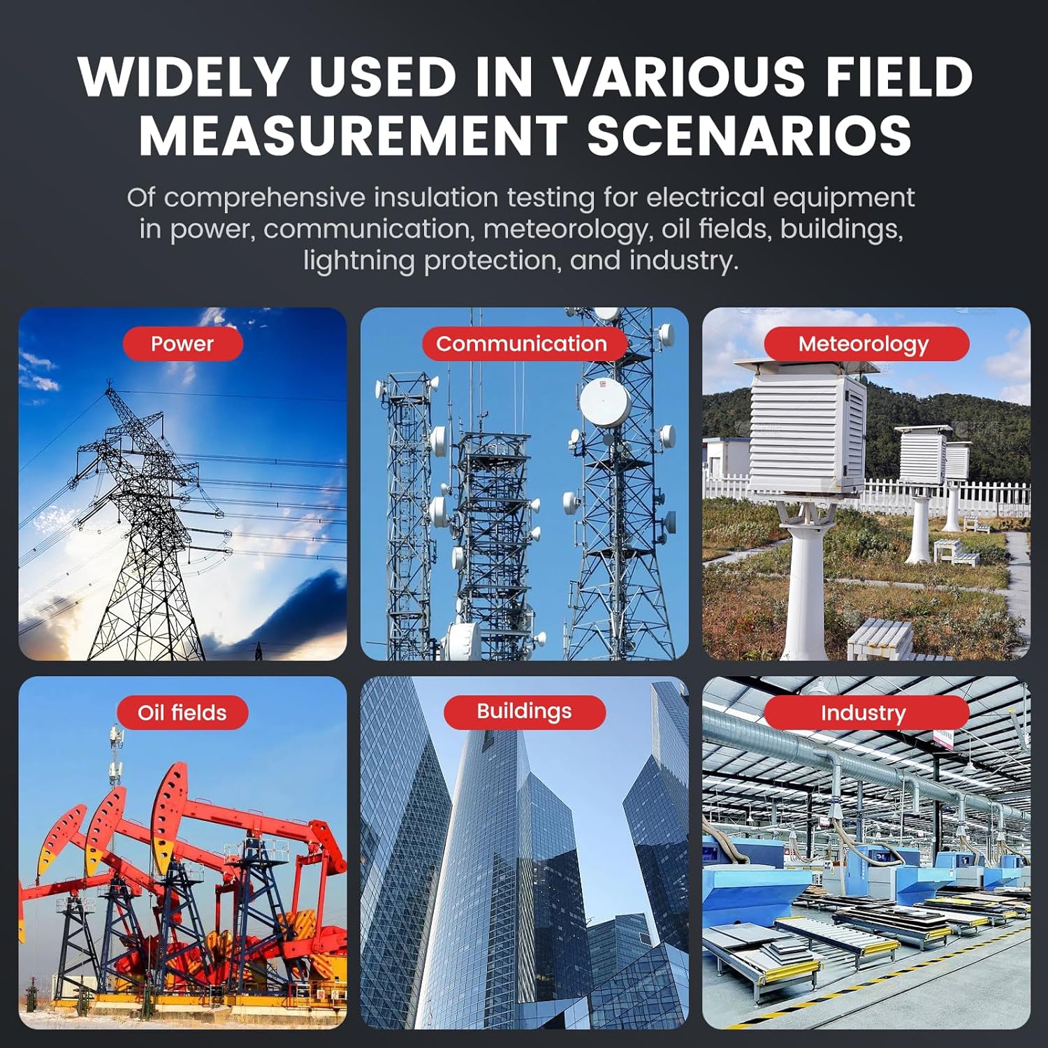 EITAI3500 5kV High Voltage Insulation Resistance Tester Meter, 5.0TΩ, Short Circuit Current ≥5mA, Manufacturer Direct Sales, Megohmmeter, Touchscreen