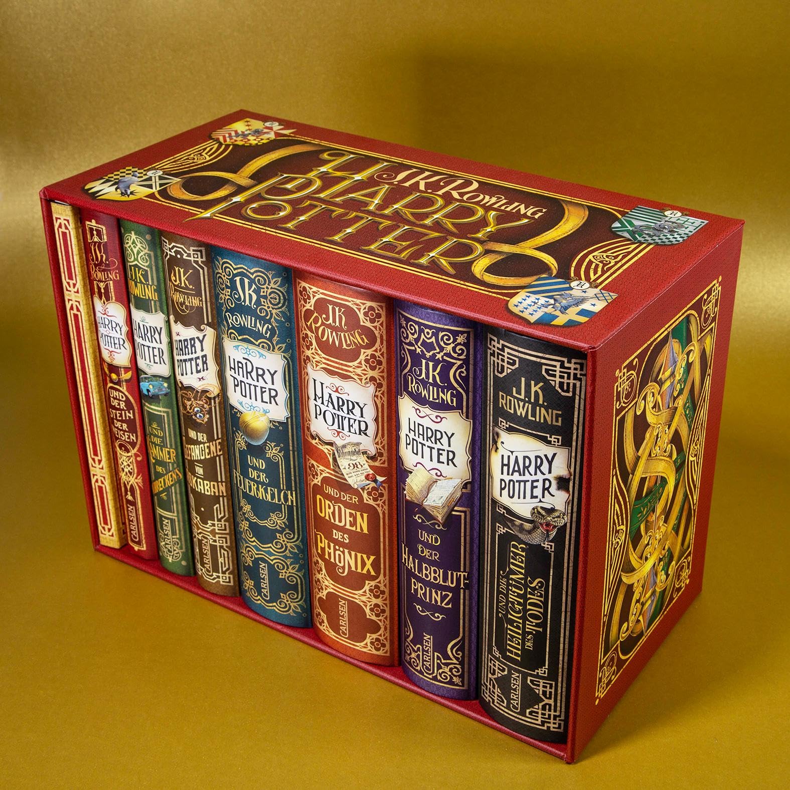 Harry Potter: Band 1-7 im Schuber – mit exklusivem Extra! (Harry Potter): Alle Bücher des modernen Kinderbuch-Klassikers ab 10 Jahren für Zauberlehrlinge und Fans der magischen Hogwarts-Welt