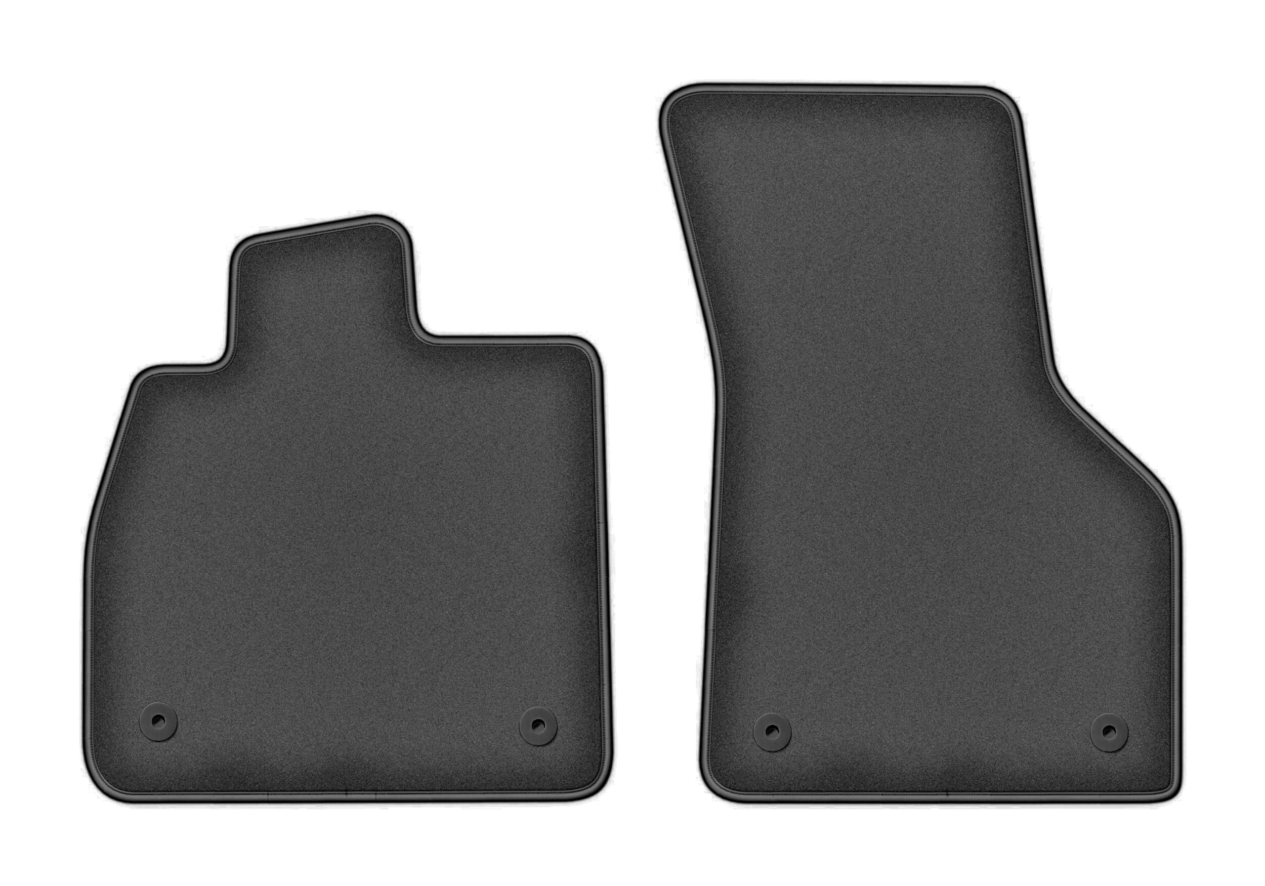 Tapis de sol Audi TT III anti-glissement en polyamide graphite - 8