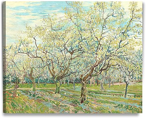 Vista 835 de DECORARTS - Almond Blossom Tree - Vincent Van Gogh Art Reproduction. Giclee Canvas Prints Wall Art for Home Decor 30x24