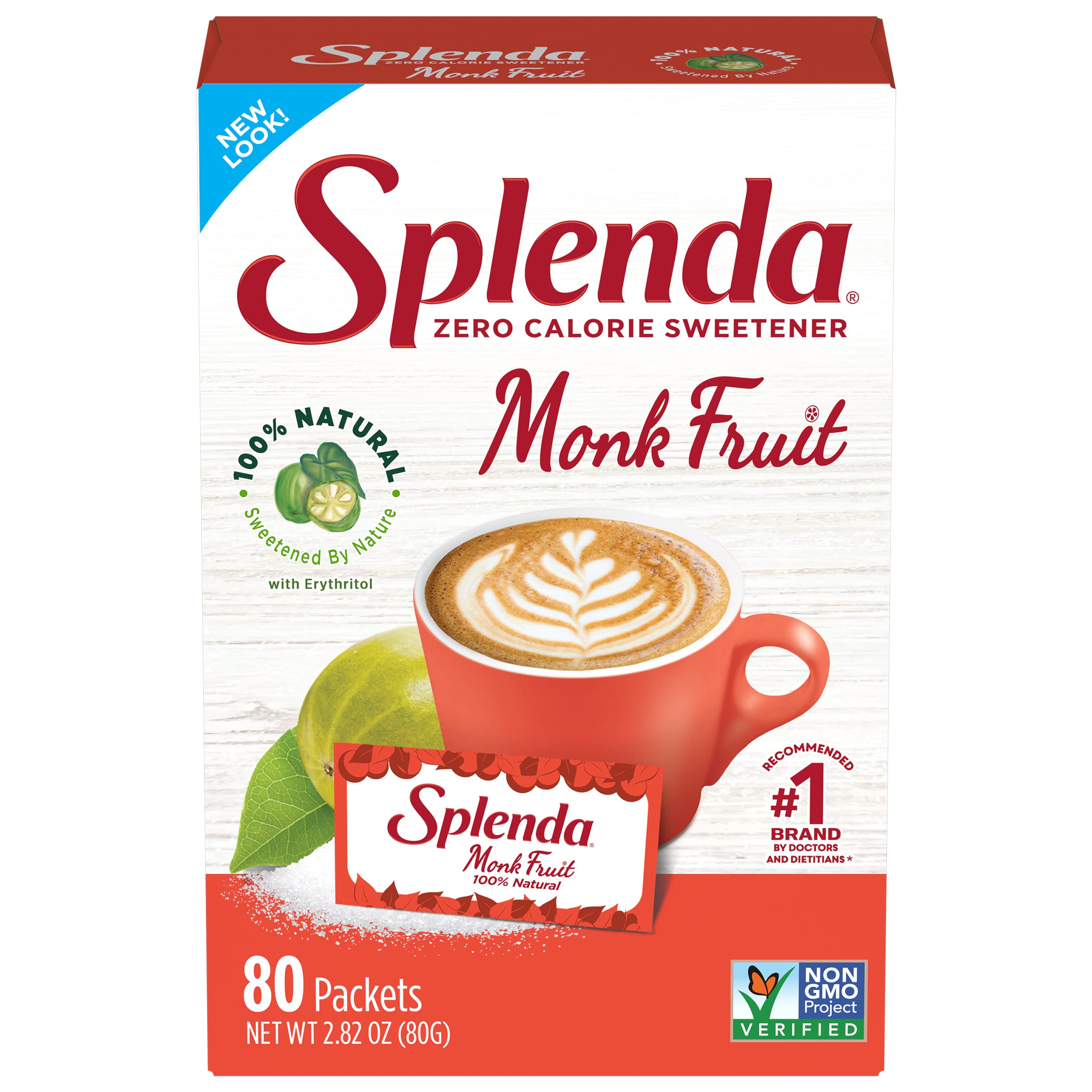 Snapklik.com : SPLENDA Monk Fruit Zero Calorie Plant Based Sweetener ...