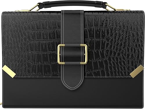 DEHITE Funda para la Biblia para mujer, bolsa de transporte para la Biblia, ranuras para bolígrafos, bolsillo con cremallera, correa para el hombro,