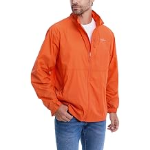 clothin Mens Lightweight Thin Windbreaker Packable Jacket Water Resistant for Hiking Outdoor Cycling