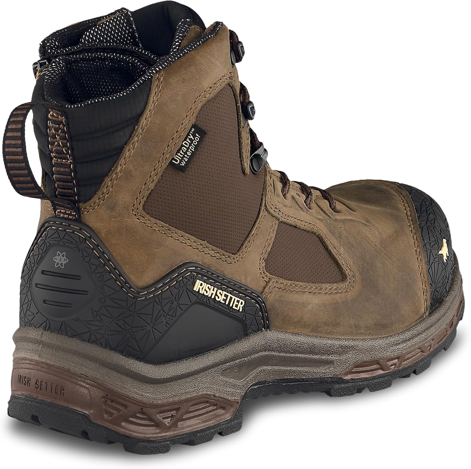 Irish Setter, Kasota, Men’s, 6", Side-Zip, Waterproof, Non-Metallic Safety Toe, Work Boot - Image 4