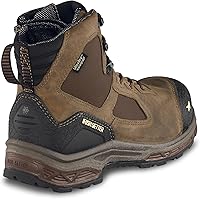 Vista 4 de Irish Setter, Kasota - Botas de trabajo para hombre, 6 pulgadas, impermeables, no metálicas, punta de seguridad
