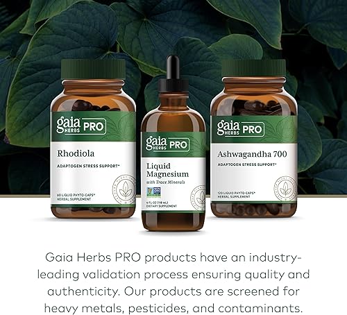 Miniatura 6 de Gaia Herbs Pro Magnesio líquido con oligominerales – Suplemento de apoyo a la producción de ADN y energía celular – Suplemento líquido de salud con