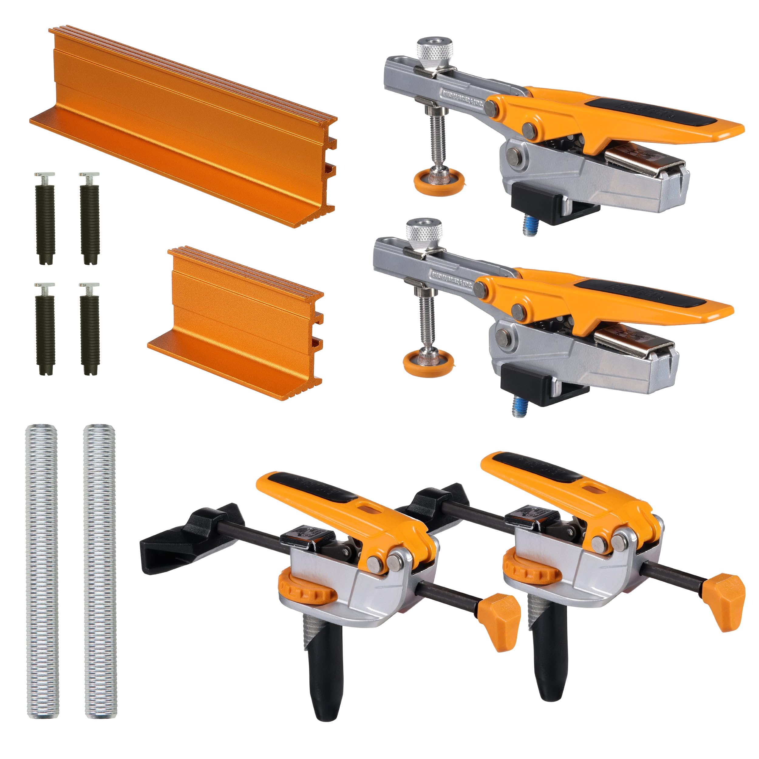 BORA Deluxe Dog Clamp Package with Auto-Adjust Technology