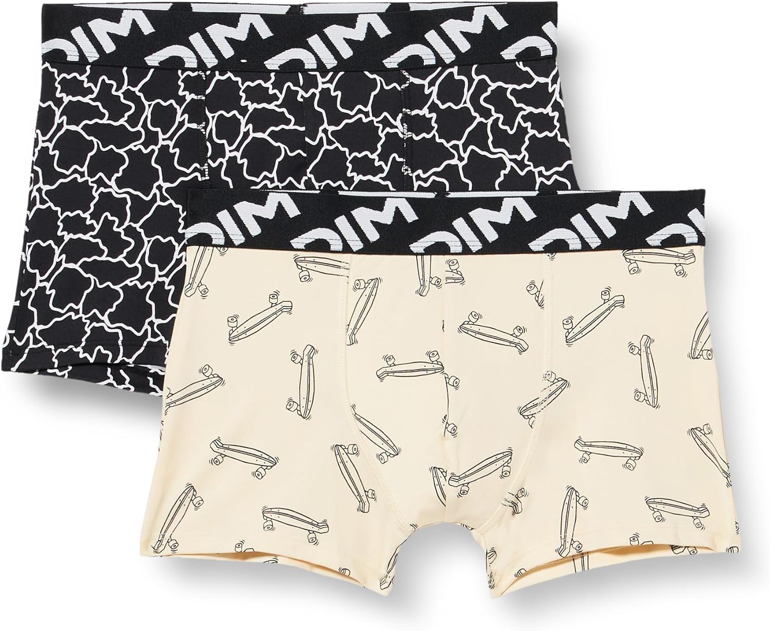 Dim Boys Micro Recyclee Boxer Boy Underwear (Pack of 2)