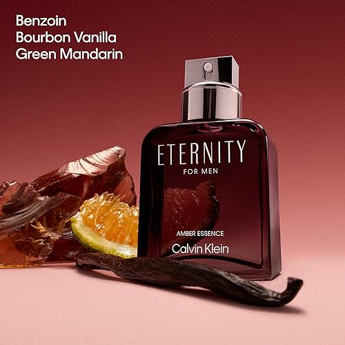 Miniatura 3 de Calvin Klein Eternity Amber Essence Parfum - Colonia Ambery para hombre - Con notas de mandarina verde, cistus absoluto, benjuí y bourbon - Perfumes