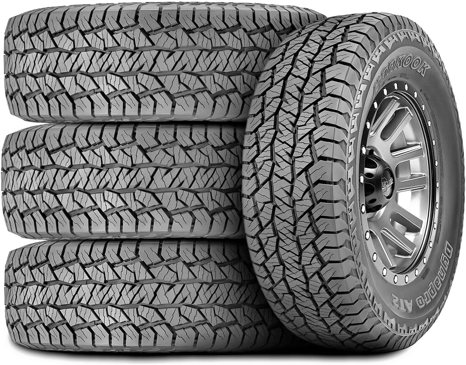 HANKOOK 255/60-18 Dynapro AT2 RF11 All Terrain Tire 660AB 108T 255 60 18
