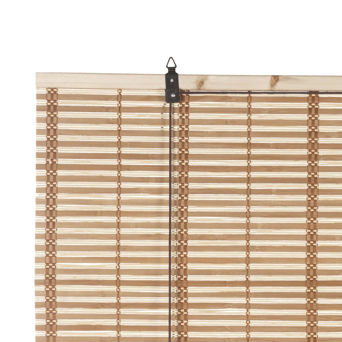 Rolgordijn Bamboe Wit 150x160 cm | Kwantum