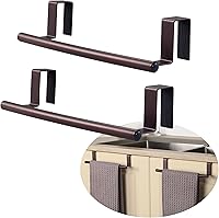 Vista 13 de KES Toallero para puerta de gabinete, toallero de cocina sobre el gabinete, toallero de barra de toalla de acero inoxidable SUS304, paquete de 2