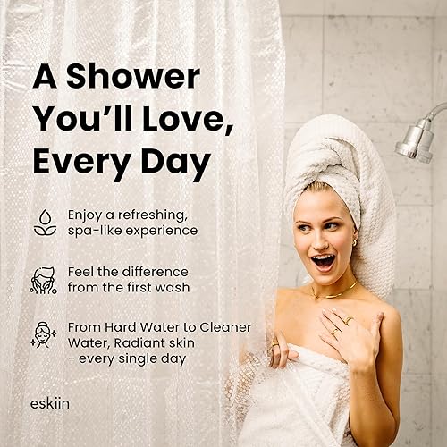 Miniatura 6 de Cabezal de ducha filtrado, el mejor cabezal de ducha con filtros para un cabello y piel saludables, suavizante de agua de alta presión para agua