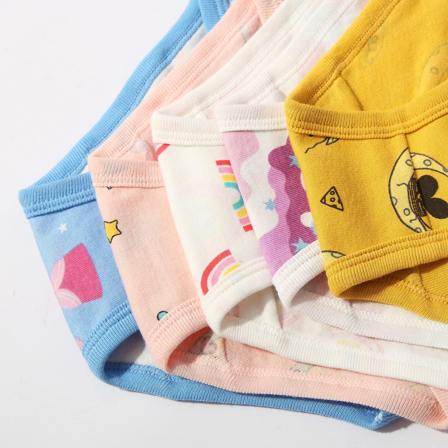 Girls' Cotton Brief Breathable Toddler Panties Kids Assorted Underwears 6-8 pieces - Image 6