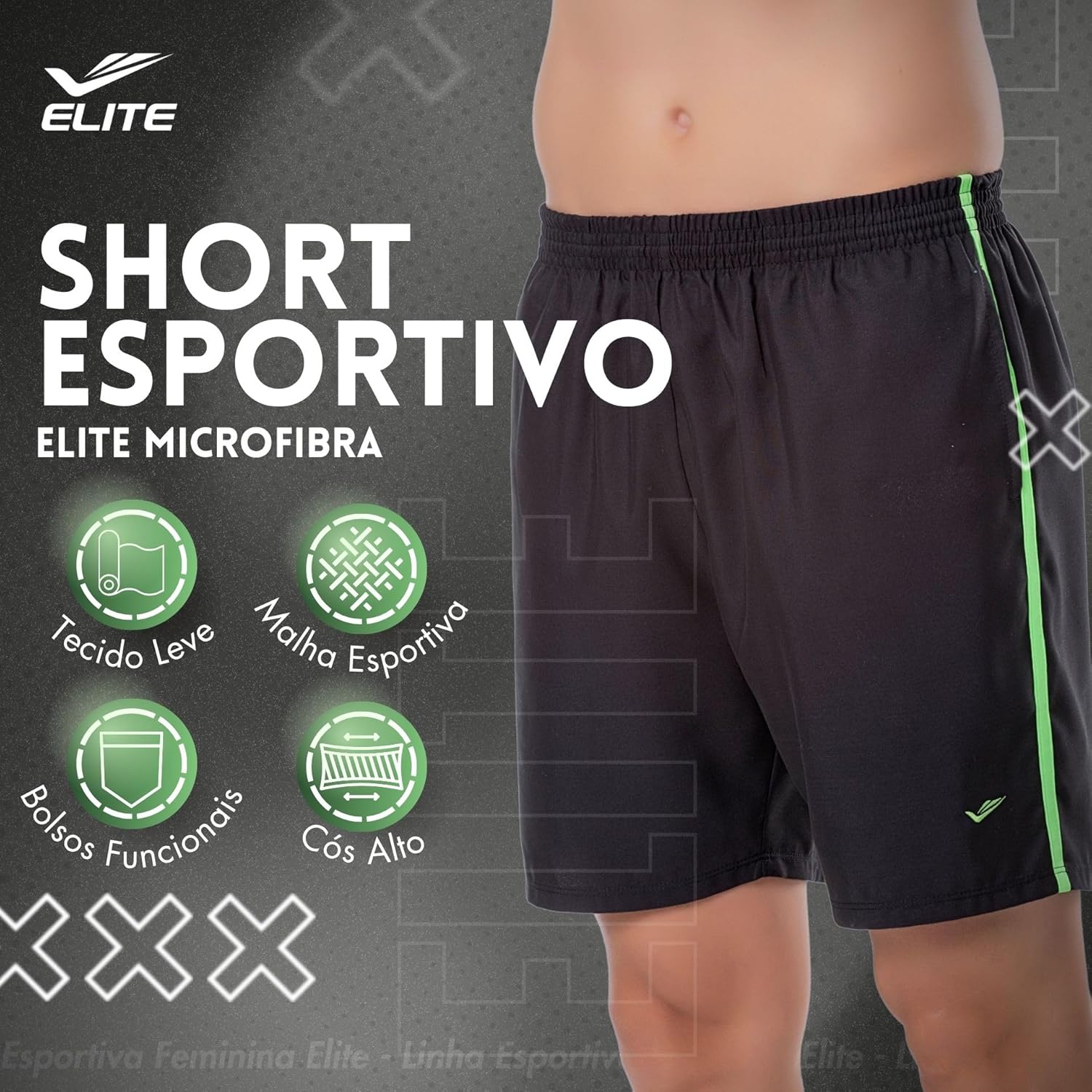 Bermuda Academia Masculina Elite Esportiva Com Bolso em promoção! Veja a oferta e mais achadinhos de Shorts & Bermudas 2 Hoje é o melhor dia para comprar Bermuda Academia Masculina Elite Esportiva Com Bolso com aquele preço maroto! Promoção! Aproveite a oferta! 2
