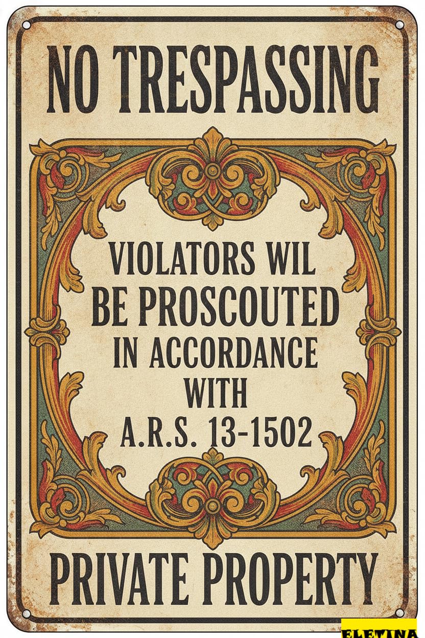 Personalized Sign for Man Cave No Trespassing, Metal Wanring S Private Property,danger Safety Plaque,gate,8"x12" Decorative