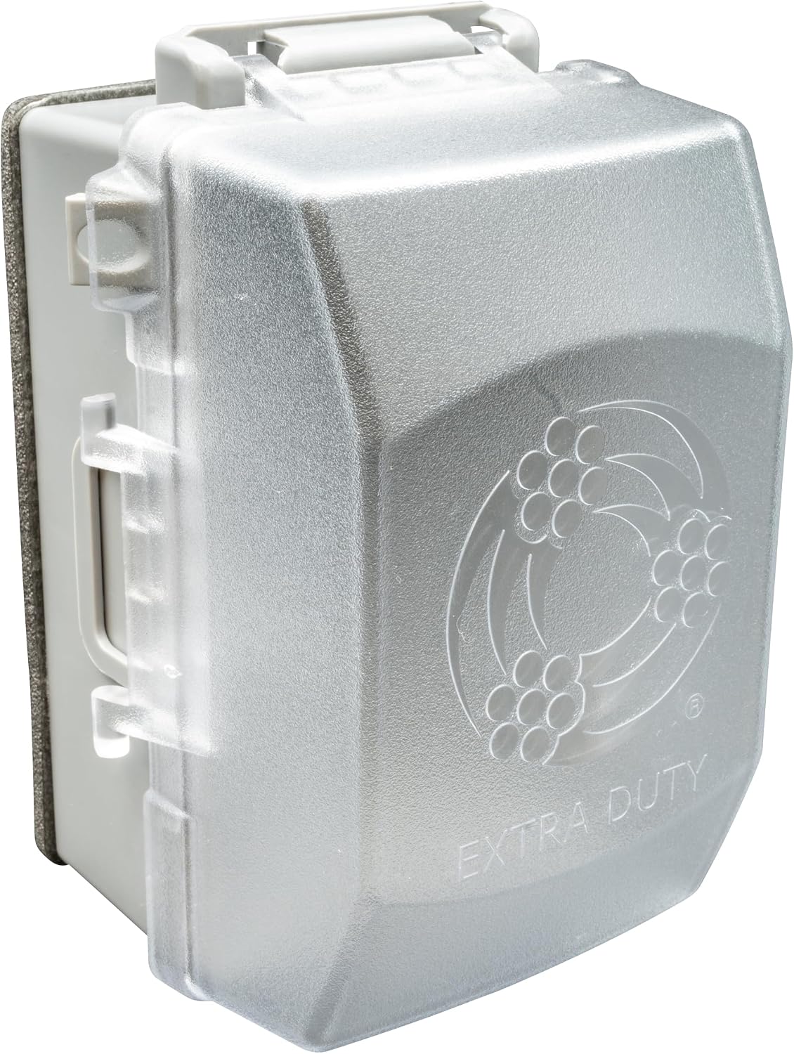 Southwire 1-Gang While in-USE Cover Extra Duty, Clear Nonmetallic Horizontal/Vertical