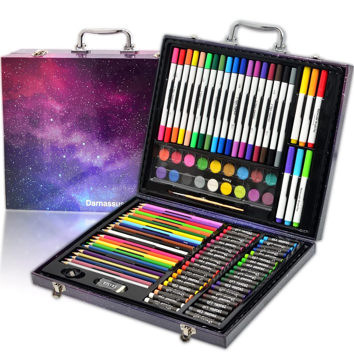 Darnassus 132Piece Art Set, Deluxe Professional Color Set, Creating
