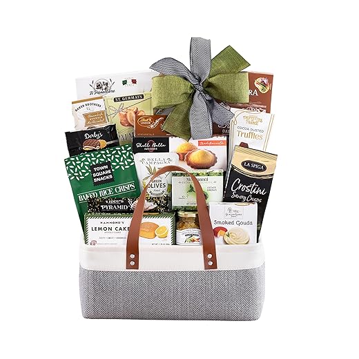The Connoisseur Gourmet Gift Basket by Wine Country Gift Baskets Food Gift Basket for Families College Students Appreciation Thank You Congratulations Get Well Soon Care Package
