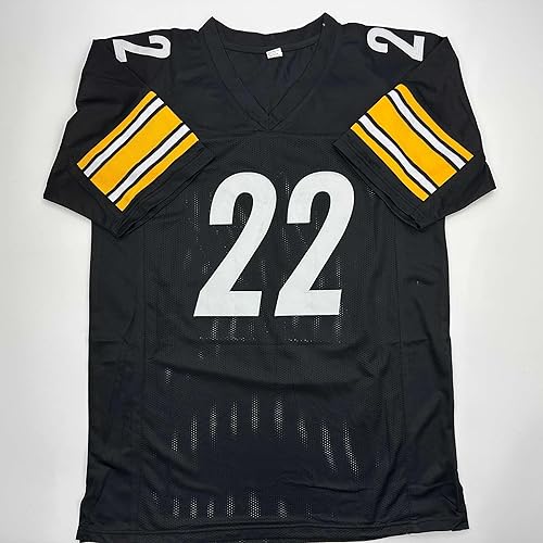 Miniatura 4 de Camiseta de fútbol negro de Najee Harris autografiada/firmada Pittsburgh JSA COA