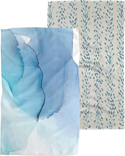 GEOMETRY Toalla de cocina  Paño de microfibra de secado rápido para secado de cocina  Toalla de secado rápido premium  Cañas impresas + hacia