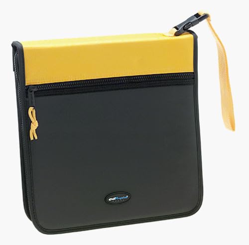 CDBPS104Y Sport Carrycase (104 Capacity, Nylon, Yellow/Black)