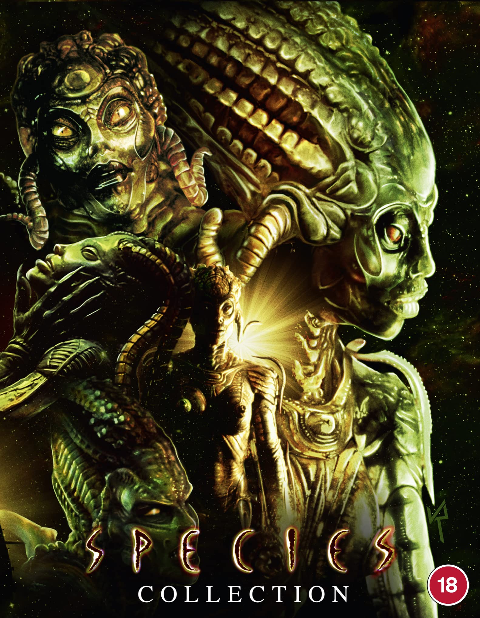Species 1-4 Collection [18] Blu-ray Box Set